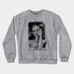 Not asleep Crewneck Sweatshirt